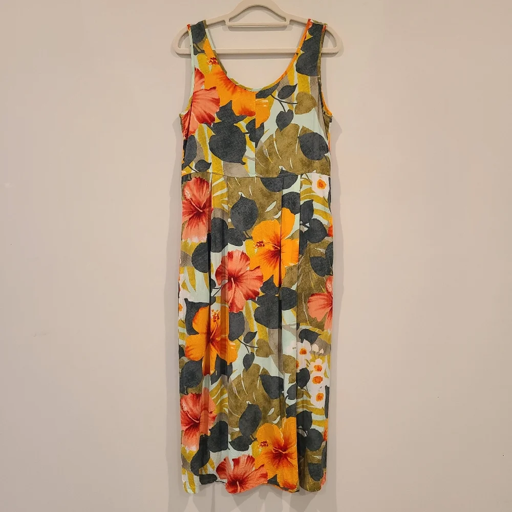 Jams World Tropical Print Midi Dress - Picture 2 of 9